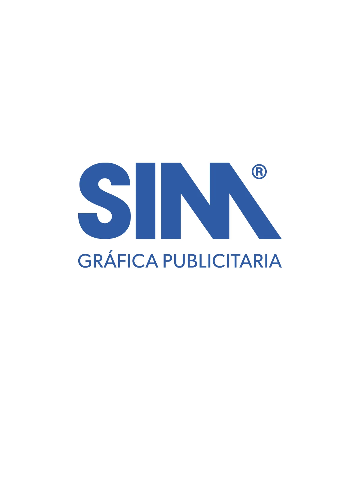 Logo y sistema de marca para SIM Gráfica Publicitaria